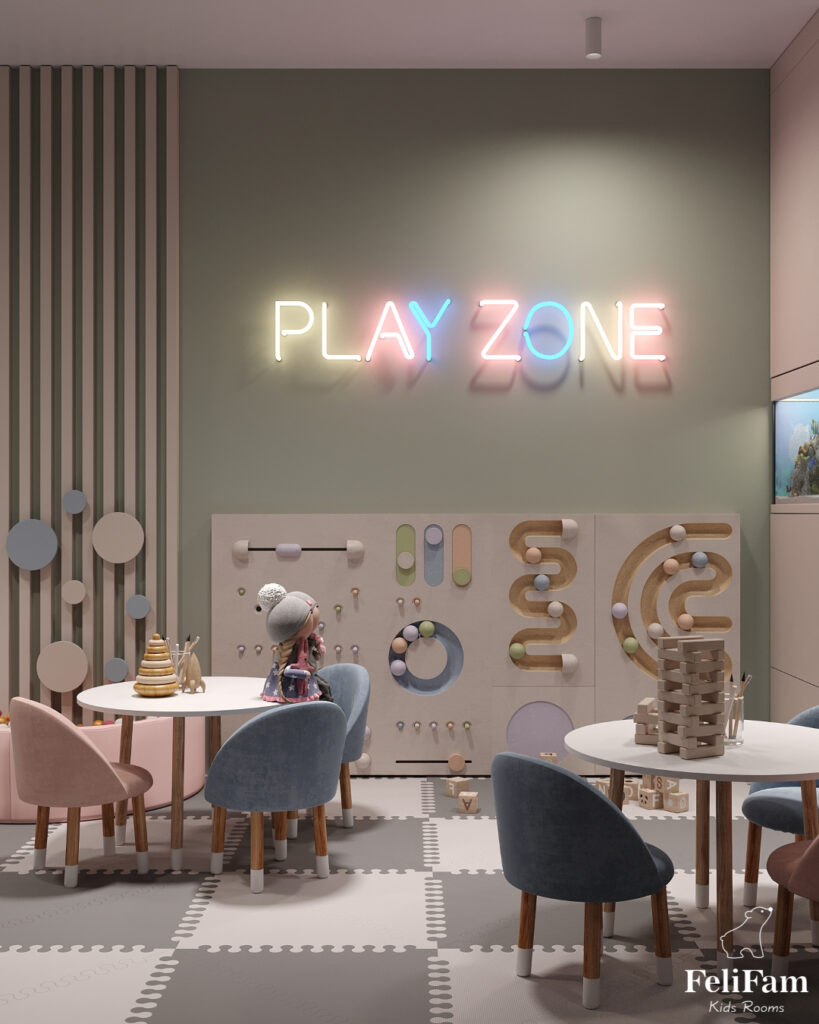 Ігрова кімната для тенісного клубу