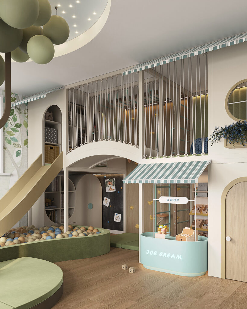 Дизайн проєкт ігрової кімнати 1055