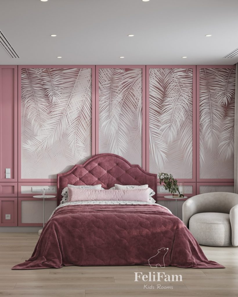 Дизайн дитячої спальні зі сміливими кольоровими акцентами