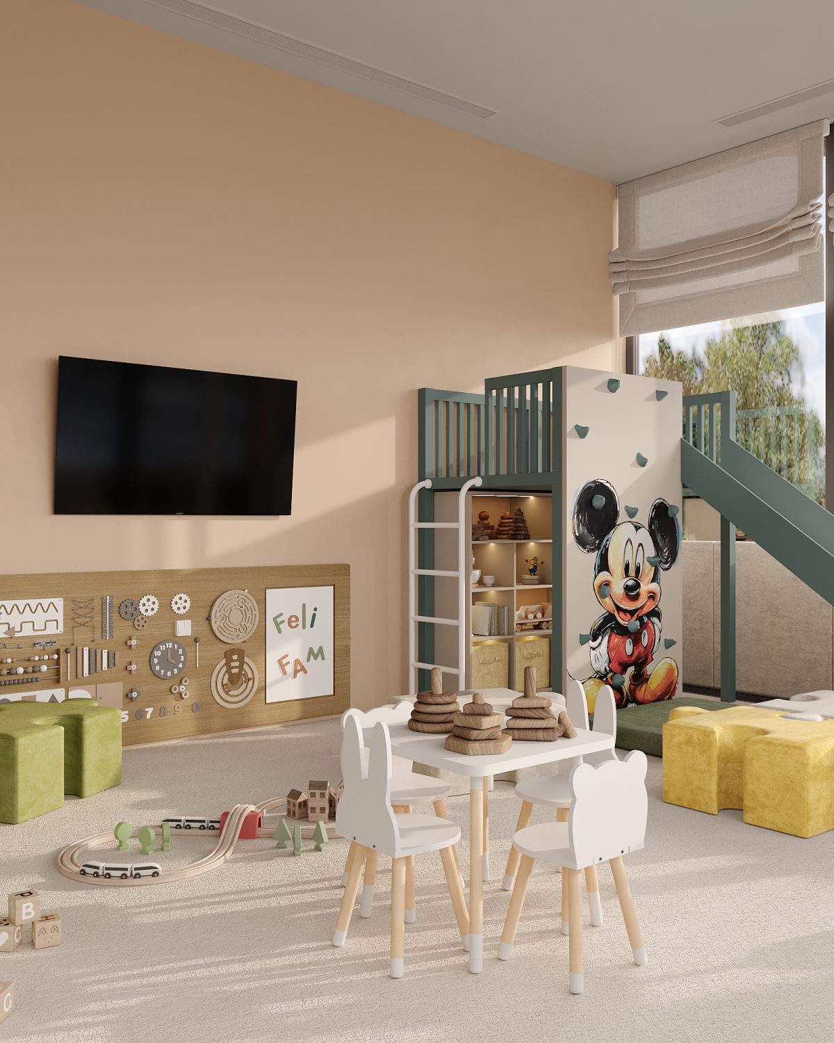 Детская комната для ресторана Veranda on the River