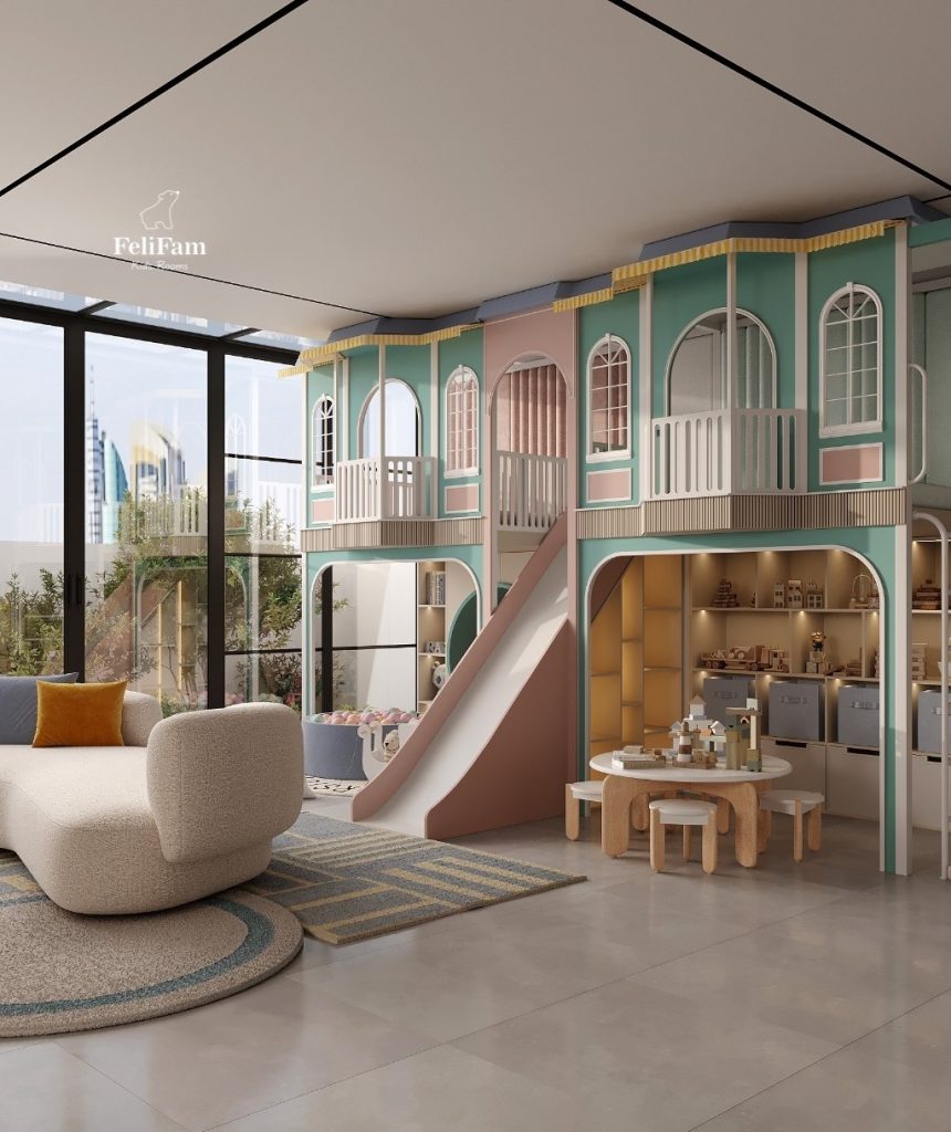 Ігрова кімната для дитячого центру