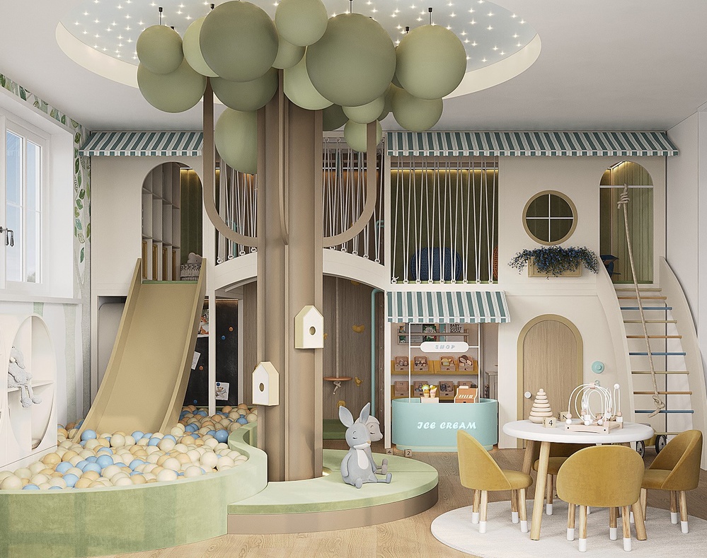 Игровые детские комнаты от FeliFam